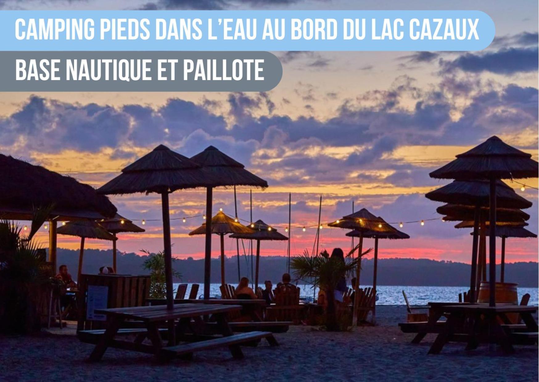 200M De La Plage Bungalow Luxe De 44M2 Menage Et Draps Inclus Camping 5 Etoiles Mayotte Lac Biscarrosse Koyobalys Экстерьер фото